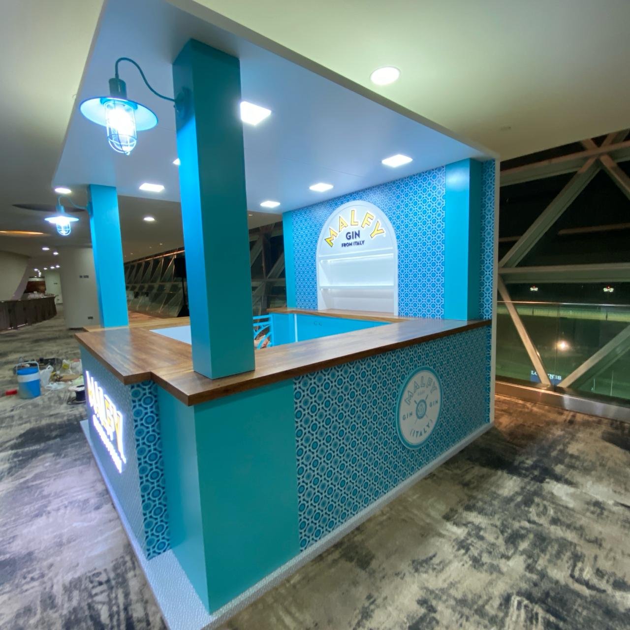 Custom Interactive Mall Kiosk